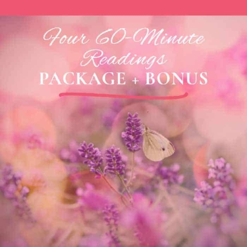 Four 60 miniute Readings Package + Bonuses