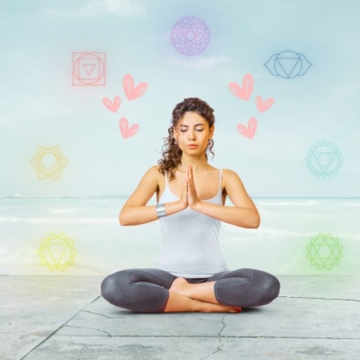 Energy reading The psychic or medium reads your aura, heart chakra, and emotional field to assess relationship energy